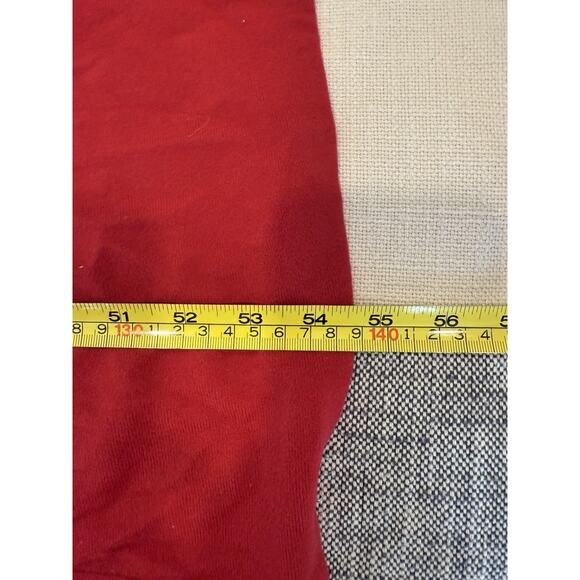 Vintage 1970’s Gilligan & O’Malley Red Lace Nightgown Maxi Dress Size Large - Picture 11 of 12